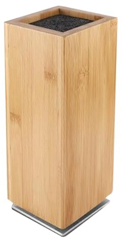 Portacoltelli magnetico - Blocco di legno a doppia faccia, cucina magnetica potente e migliorata, espositore da banco multifunzionale per coltelli | Set di per domestica sicura con