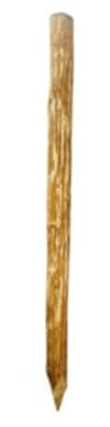 Sevico Haselnuss Staketenzaun Pfosten Zaunpfahl Holzpfosten Zaunpfähle Angespitzte Holz-Pfahl Höhe 90cm