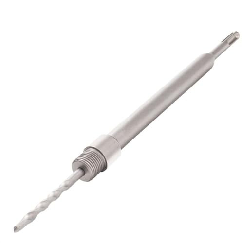 XiBany Corona de perforación de 30-150mm for sierra perforadora de pared de hormigón, juego de brocas de martillo SDS Plus con eje redondo, herramienta cortadora de piedra de cemento, 1 Uds.