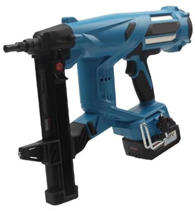 Pistola de clavos eléctrica portátil Pistola De Clavos De Acero Eléctrica DCCN40, Pistola De Clavos For Carpintería, Pistola De Clavos De Acero, Clavadora Recargable For Puertas Y Ventanas, 20V/4Ah 10