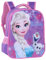 Menelos Kinderrucksack Mädchen, Kindergartenrucksack in Lila, Eiskönigin Rucksack Kindergarten, Süße Kinder Tasche mit Cartoonmuster 32 x 26 x 10cm