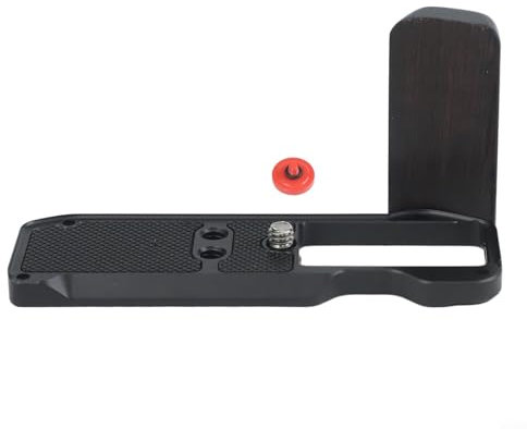 Impugnatura a forma di L con piastra a sgancio rapido per Fujifilm XM5, migliora l'efficienza fotografica (nero)