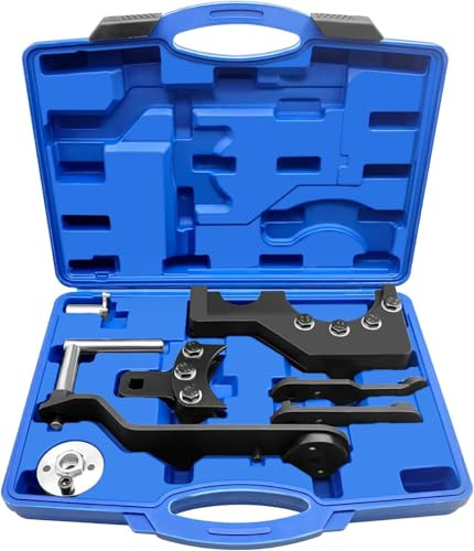 JOMAFA 4249 - Herramienta de ajuste del motor, tiempos de control de bloqueo de correa de distribución, compatible con T5, 2.5, 4.9D, TDI Touareg y Phaeton