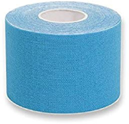 GIMA 34746 Taping Kinesiologia, 5 m x 5 cm, Azzurro