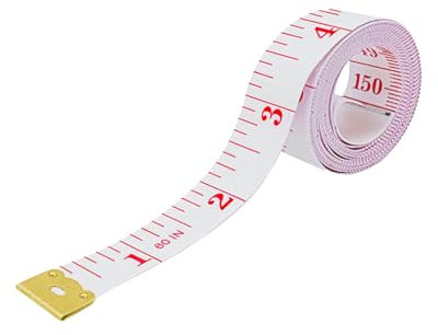 Metre Ruban,Mètre Ruban Couture Double Face Ruban à Mesurer pour Mesurer le Corps/Poitrine/Tour de taille 150CM/60IN Rose 1 Pièces