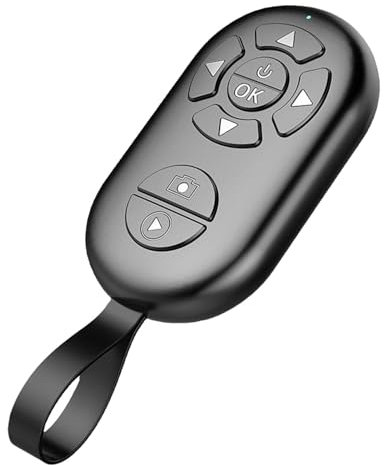 Jlobnyiun Télécommande pour téléphone portable | Déclencheur à distance sans fil pour photos et vidéos, télécommande pour smartphone, photo, vidéo pour voyage, extérieur, camping