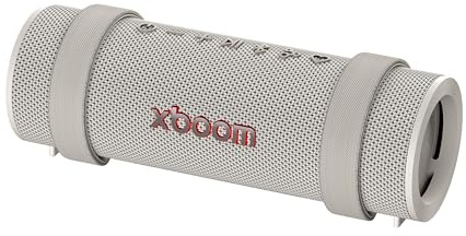 LG xboom Grab by will.i.am | Bluetooth Speaker | xboom Signature Sound with Ultimate Portability | Grey