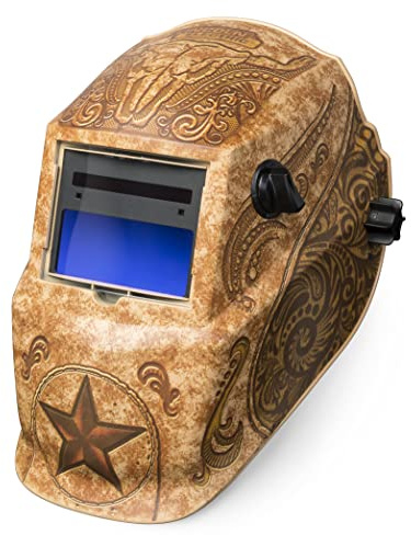 Lincoln Electric-K4134-1 Welding Helmet, Brown, Ratchet, Plastic