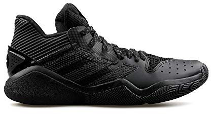adidas Unisex Harden Stepback Sneaker, Negbás/Grisei/Negbás, 40 2/3 EU