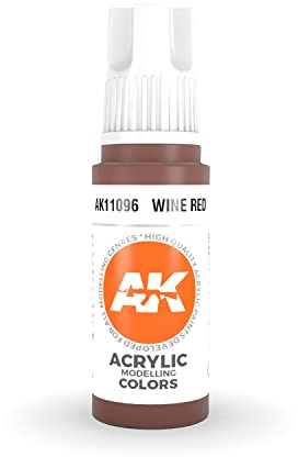 AK Interactive 3rd Gen Acrylic Wine Red 17ml