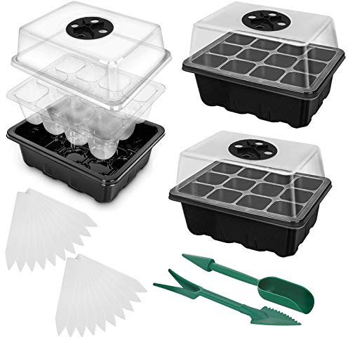 Xionghonglong Vassoio per piantine per germinazione,Coltivazione in Serr,Semenzaio,Vassoi per la germinazione per piantare semi,Vassoi per piantine per germinazione,Vassoio di avviamento per piantine