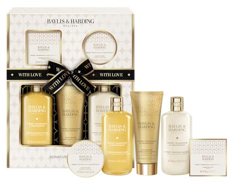 Baylis & Harding Sweet Mandarin & Grapefruit Perfect Pamper Gift Set - Vegan Friendly (Pack of 1)