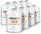8X ration1 Gaskartusche á 450 g, Gaskartuschen Set, EN 417 Gewinde Schraubkartusche, Ventilkartusche, Butan-Propan Gas Kartusche mit Gewinde für Campingkocher Gaskocher, Camping, Outdoor