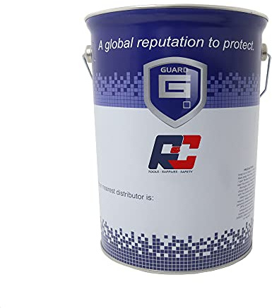 Metal Primer Paint Grey 5L Large Tin - Quick Drying High Build Zinc Phosphate Anti Rust Direct To Metal - Easy To Apply By Paint Brush, Roller or Spray Gun - Anti Corrosion Steel Iron