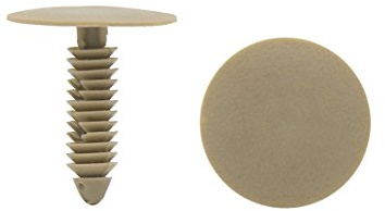 sourcing map Agrafes De Retenue Pour Panneau Porte Voiture 20Pcs Plastique | 7mm X 25mm X 28mm, Panneau Habillage, Retenue, Fixation Interieure, Pare-Chocs, Caisse, Autres Garnitures