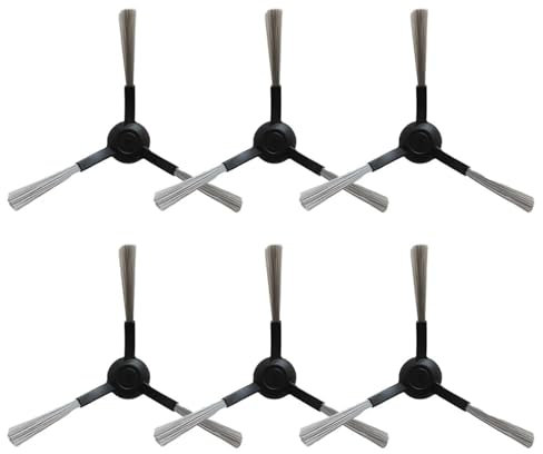 6pcs Corner Side Brush for Tefal for X-PLORER Serie 130 AI Sweeping Robot Vacuum Cleaner Handheld Cordless Vac Spare Parts Acce