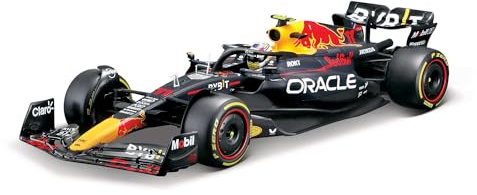 Bburago Max Verstappen Red Bull RB19 Version Weltmeister 2023 Formel 1 F1 - Maßstab 1/24 23cm Modell Auto DieCast 18-28030-1
