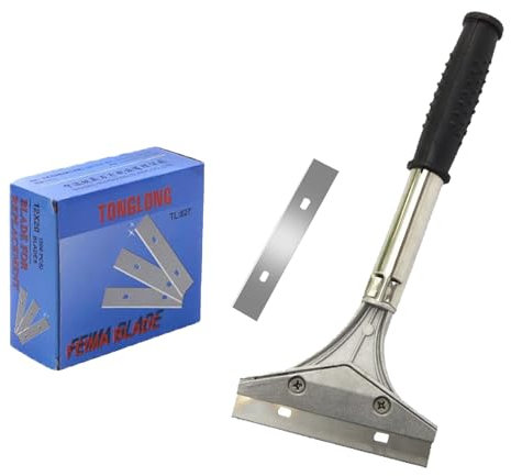 Lot de 21 grattoirs à papier peint, décapant de papier peint, kit professionnel de retrait de papier peint pour décoller les carreaux de papier peint, les résidus adhésifs, simplifier le processus de