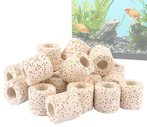 Supports de poids pour aquarium – 420 g d'ancrages submersibles pour , stabilisateurs anti-flottement | Système de soutien des racines de 1,8 x 1,8 cm, anneaux de filtre de purification sûrs