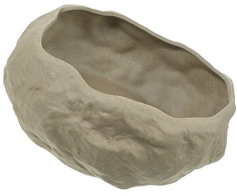 BAZEITFLOW Fioriera a Ciotola in Ceramica Per Coltivazione Di Narcisi, Vaso Da Fiori Per La Casa e Giardino, Contenitore in Ceramica Decorativo Resistente Per Balcone e Ufficio