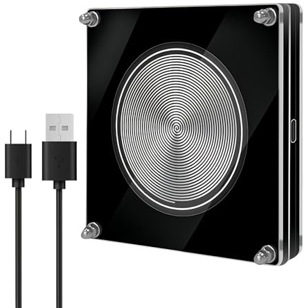 Générateur D'ondes De - Générateur de Fréquence 7.83 Hz pour la Relaxation Mentale - Support de Sommeil pour Bureau Domicile Yoga Coin Lecture - Étudiants