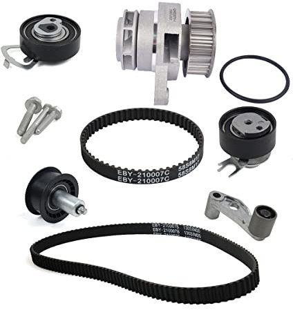 Huiruhy Zahnriemen Zahnriemensatz mit Wasserpumpe Kompatibel mit Le0n Toled0 B0ra G0lf 1.6 16V ATN AUS AZD BCB K980129A 036109119C CT957WP2