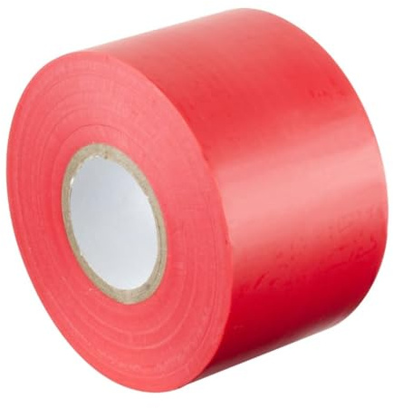 GOCABLETIES - Isolierband Rot - 50 mm x 33 m - strapazierfähiges, selbstklebendes Isolierband - zum Schutz, Bündeln und Reparieren von Kabeln - 1 Rolle