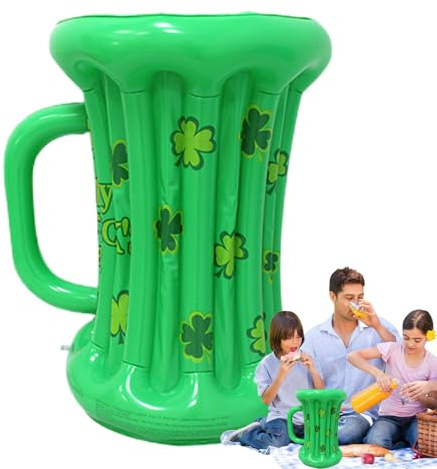 Glacière gonflable - Chope à bière gonflable et refroidisseur de boisson, grand récipient portable en PVC pour les barbecues, les fêtes à la plage et les décorations de fête