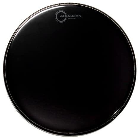 Aquarian REF10 reflektorserie – 25,4 cm trummor – svart spegelfinish