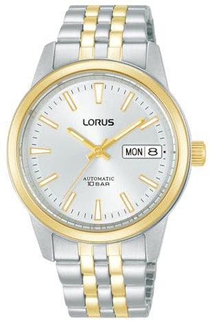 Lorus Ladies Analogue Two-Tone Stainless Steel Automatic Dress Watch | RL404CX9