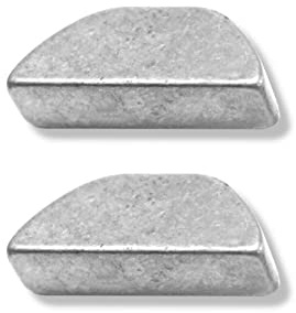 cyclingcolors 2x clavette demi lune pour support de lame tondeuse butee bague motoculture tracteur