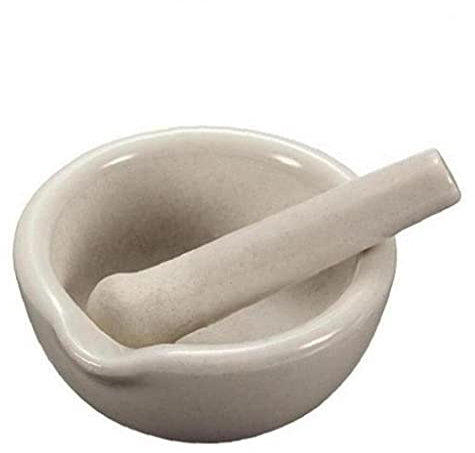 TOSSPER 60mm Mini Porcelaine Mortier Pilon De Mélange Bol De Broyage Jeu D'outils pour Spice Grinder Crusher