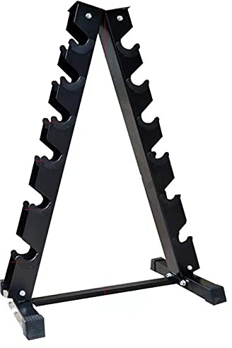 New 6 Tiers Vertical Dumbbells Hex Weight Stand Gym Home Storage Rack Holder