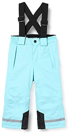 Playshoes Pantalones de esquí y Snowboard Unisex para niños, Turquesa, 104