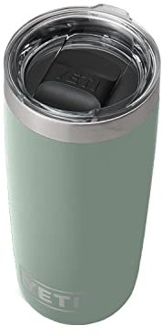 YETI Rambler 10 oz Tumbler, Stainless Steel, Vacuum Insulated with MagSlider Lid, Sagebrush Green