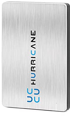 HURRICANE MD25C3 tragbare Externe Festplatte 500GB 2,5 USB C Speicherplatte TV PC Laptop Computer ps4 ps5 Xbox kompatibel mit Windows Mac Linux - Silber