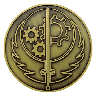 Fallout Limited Edition Brotherhood of Steel Medallion