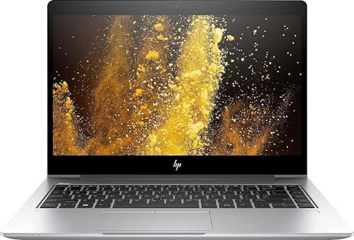 HP EliteBook 840 G6 Laptop - 14-inch FHD - Core i5-8365U - 16GB - 256GB SSD - WiFi - WebCam - Windows 11 (Renewed)
