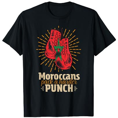 Maroc Maroc T-shirt de boxe T-Shirt