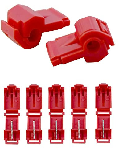 RASENFREUND - 5 morsetti di collegamento per robot tosaerba, cavo di ricarica – Connettori di derivazione a T – Compatibile con es. Gardena, Husqvarna, Worx ecc