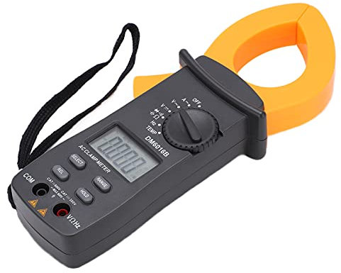 Multímetro, Pinza Amperimétrica de Alta Precisión para Electricistas para Mantenimiento Eléctrico para Pruebas de Circuitos