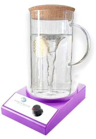Jarra Vortex dinamizante - Dinámica Vortex - Tecnología innovadora Vortex - Ideal para usuarios de filtro de ósmosis inversa, carbón activado, jarra filtrante...
