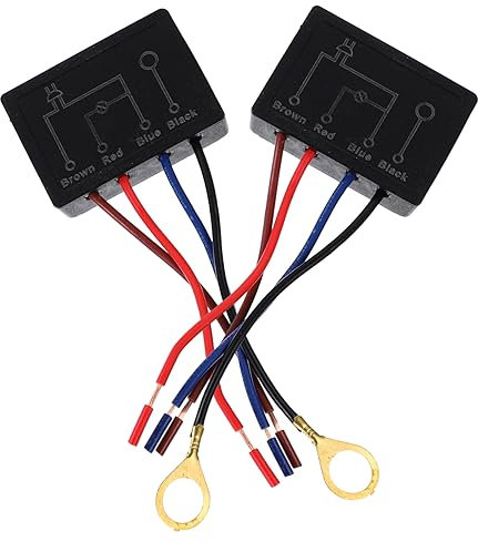 Hemobllo 10pièces Interrupteurs Pour Lampe De Table Module De à Variateur Quatre Lot De Installation Facile Compatible Avec Éclairage Led Et Aléatoires