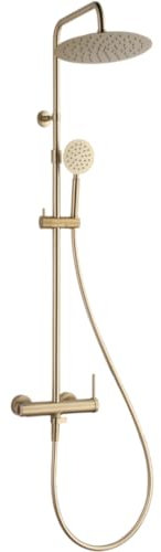 Essebagno Lollipop II colonna doccia meccanica oro spazzolato 250