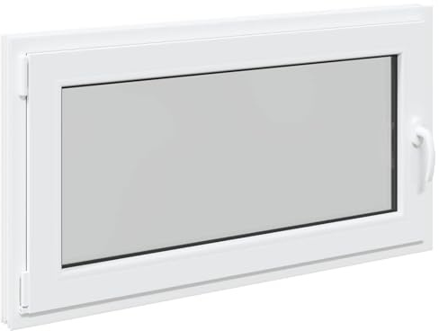 vidaXL Ventana de sótano oscilante y abatible RISOR 110 x 60 cm