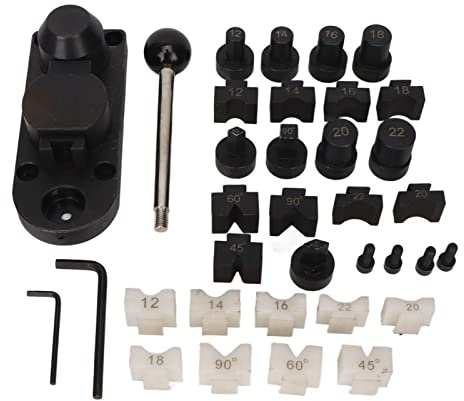 Ring Bending Tool, Nylon Mould Black Oxidized Proof Multifunktionell Ring Bender Lätt att använda Exakt Sise Ring Making Tool med Box för mjuka metaller smycken