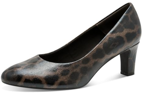 Tamaris Damen Pumps Vegan braun 38