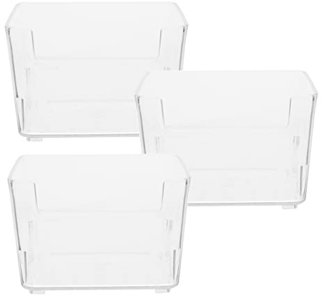 Toddmomy 3 Piezas Bañera de Hámster Contenedores de Baño Transparentes Caja de Arena Resistente para Chinchillas y Roedores Accesorios Prácticos para Mascotas de Limpiar y