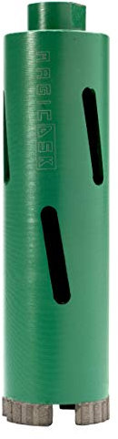 MAGICDSK FL52190 Corona/Foretto diamantata a saldatura laser professionale, Ø 52mm, carotaggio max 160mm, attacco M16, taglio a secco/acqua: cemento armato, laterizi, graniti, pietra