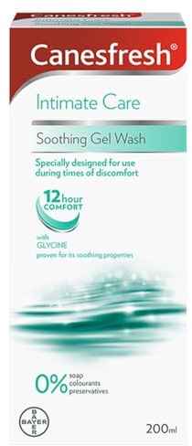 Canesten Canesfresh Soothing Wash Gel 200 ml (Pack of 2)